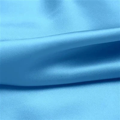 Tissu satiné marron