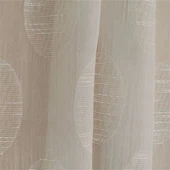 Tissu de coupe en soie ovale